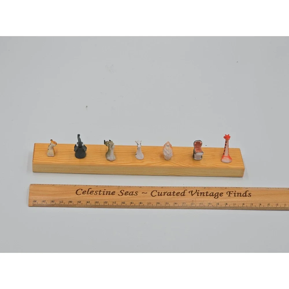 Rare Kikkerland Pack Rack Animal Jewelry Organizer Steph Mantis Safari Wall Hook